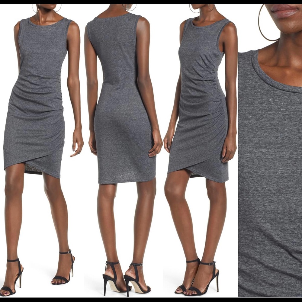 Leith Bodycon Wrap Dress